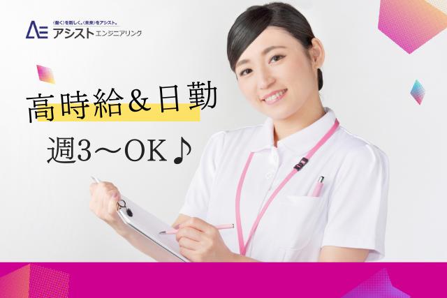甲府市＜日勤のみ！高時給1500円・週3～OK＞特別養護老人ホームにて看護業務【AE3810】