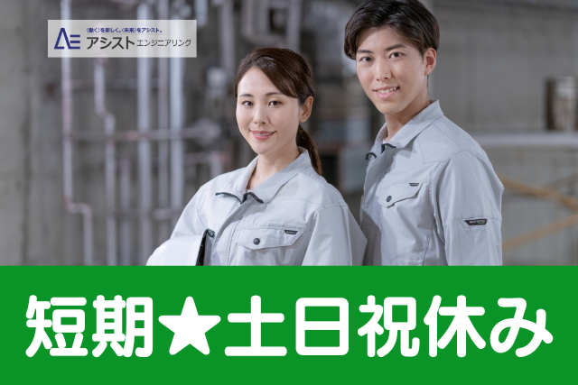 笛吹市＜2026年2月までの短期・土日祝休み・未経験者OK＞自動車部品のバリ取り【AE3898】